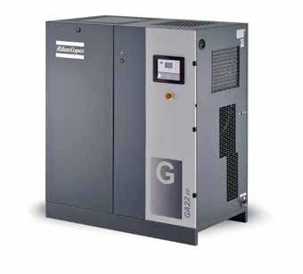 বৈদ্যুতিক শক্ত এয়ার কম্প্রেসার কম চাপ GA 45 VSD+ 45KW ব্যবহারিক